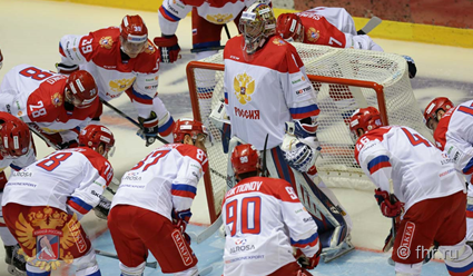 Российские хоккеисты разгромили сборную Словакии в матче Еврочеленджа