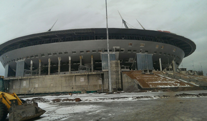 На строительство стадиона 'Зенита&#39 просят выделить еще 435 миллионов рублей