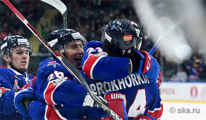 СКА второй раз в истории выиграл регулярный чемпионат КХЛ